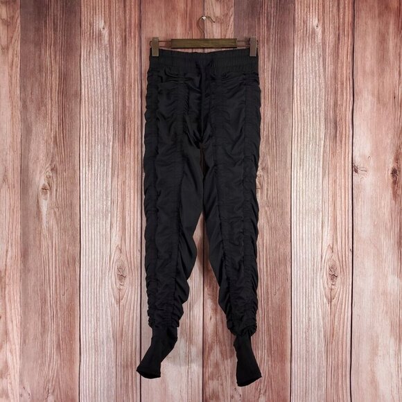 Agogie Womens Size Large Wearable Resistance +20 Black Workout Leggings Pants - Picture 1 of 10